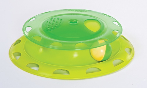 ПР0045637 Игрушка для кошек Трек с контейнером для кошачьей мяты PETSTAGES 