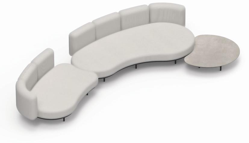 Royal Botania Садовый гарнитур из ткани Organix lounge sun-id-1466095 - Вид №7