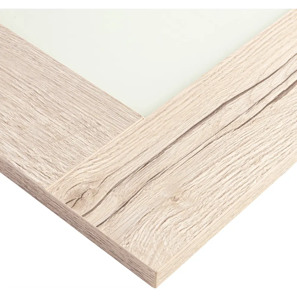 Фасад кухонный Delinia ID со стеклом Касли 39.7×76.5 см в стиле светлое дерево 86881061 STLM-1499706 - Вид №1