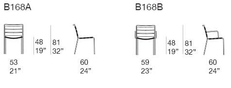 Штабелируемый стул Paola Lenti Эльба ARCH-00090035 - Вид №4