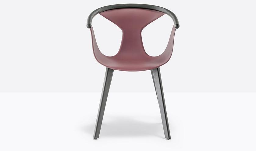 Pedrali Стул из полипропилена штабелируемый с подлокотниками Fox 3725 - Вид №1