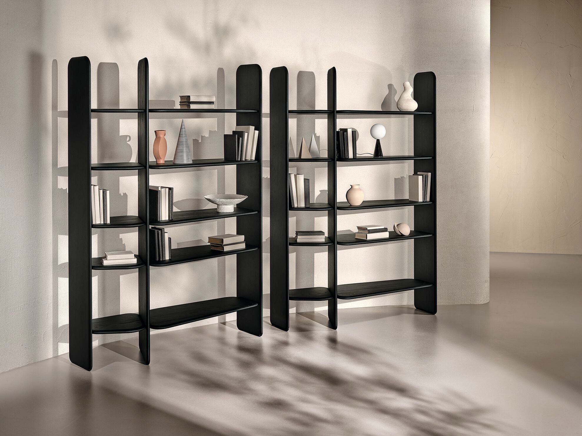 Деревянный книжный шкаф Naturedesign Главная ARCH-00004428 - Вид №2