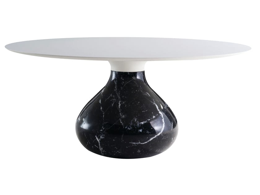 Круглый мраморный журнальный столик ROCHE BOBOIS ARCH-00087607