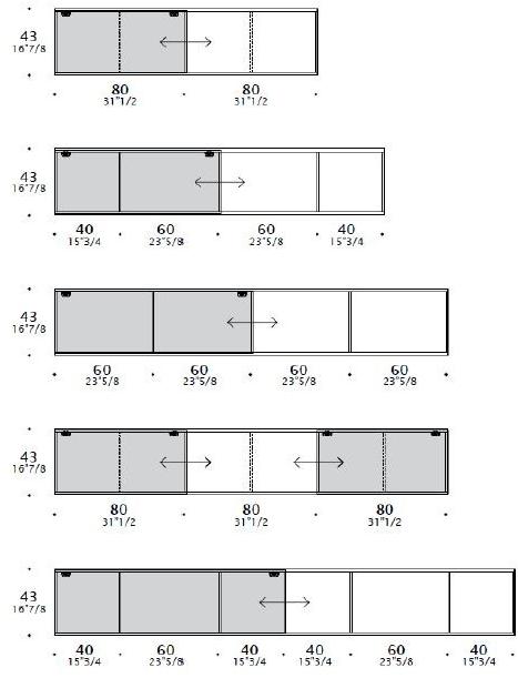 ESTEL GROUP Модульный деревянный книжный шкаф E-wall sun-id-1477357 - Вид №6