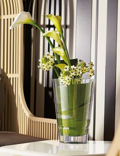 Ваза хрустальная 27 см прозрачная Macassar CRISTAL D ARQUES - 00-3951972 Прозрачный  - Вид №2