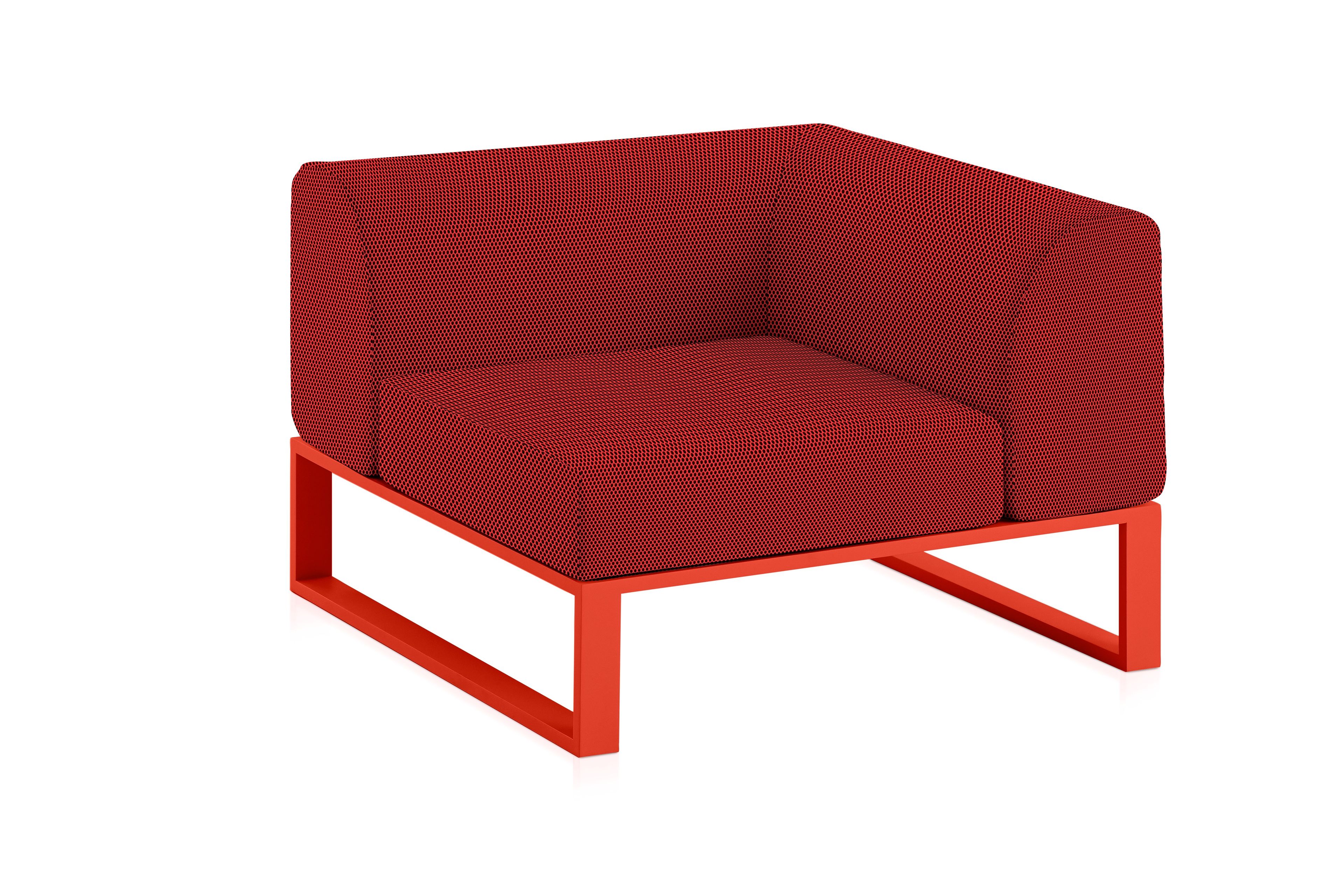 Съемное угловое садовое кресло из ткани Diabla Ploid ARCH-00078738 - Вид №8