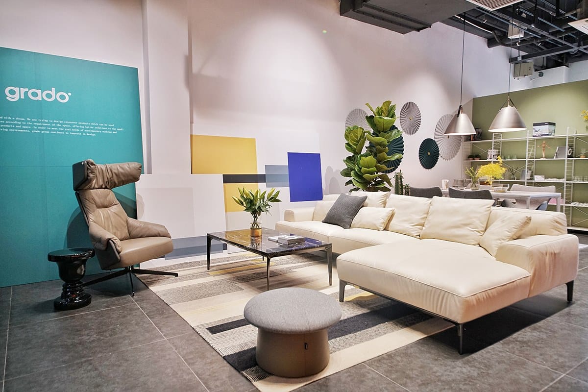 Круглый пуф из ткани Grado Design Гриб ARCH-00032993 - Вид №13