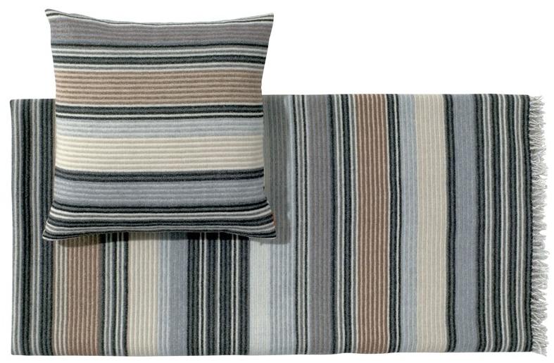 MissoniHome Полосатый плед из шерсти sun-id-1450943 - Вид №1
