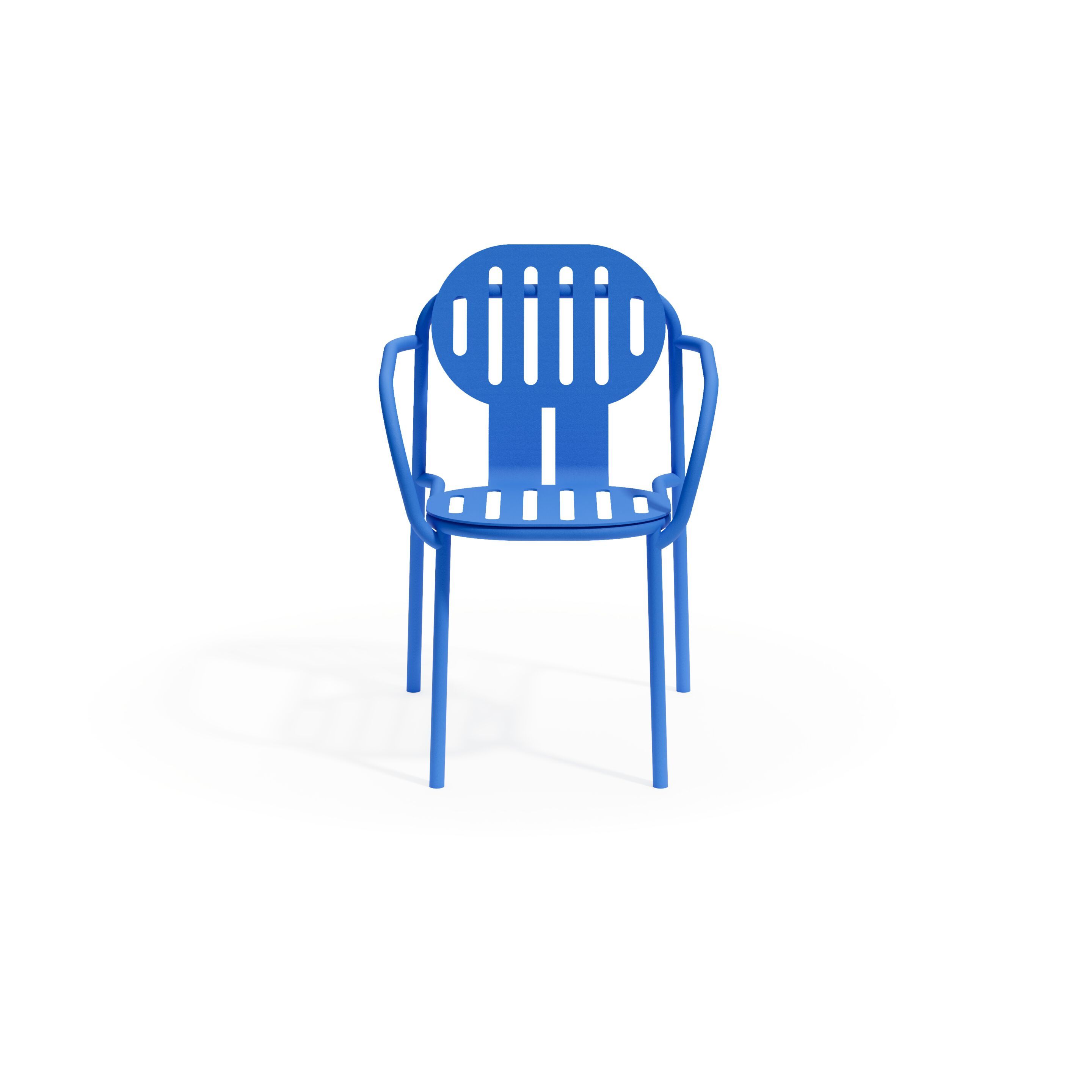 Алюминиевый штабелируемый садовый стул с порошковым покрытием Joyf пустыня ARCH-00080472 - Вид №16