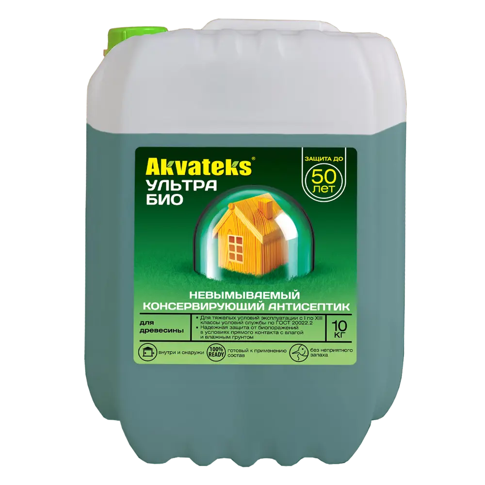 Рогнеда Ультра Био - защитный состав для древесины 10 кг 89423075 STLM-1565224 - Вид №1