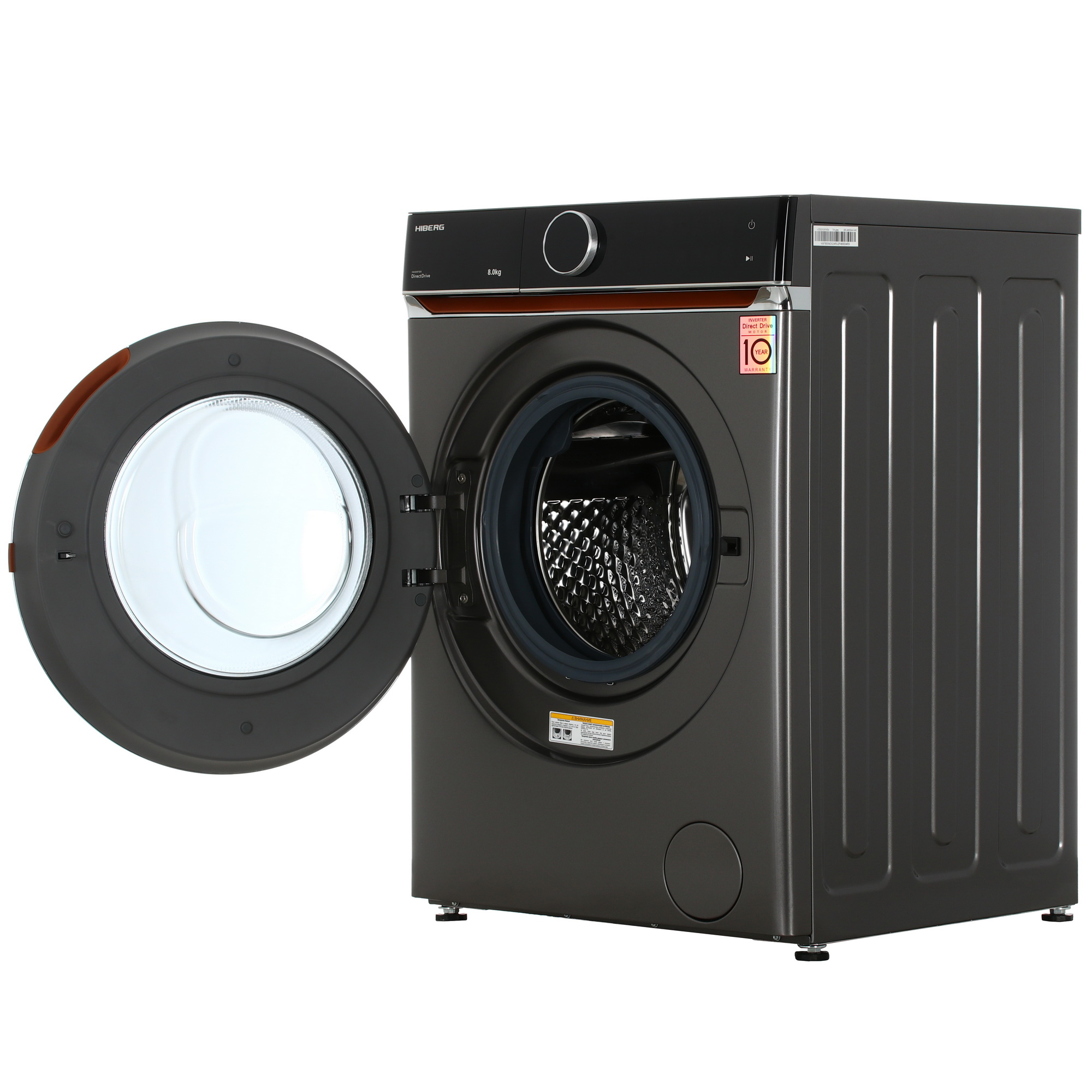 9238387 Стиральная машина HIBERG i-DDQ10 - 814 Sd серый STDN-0078280 - Вид №6