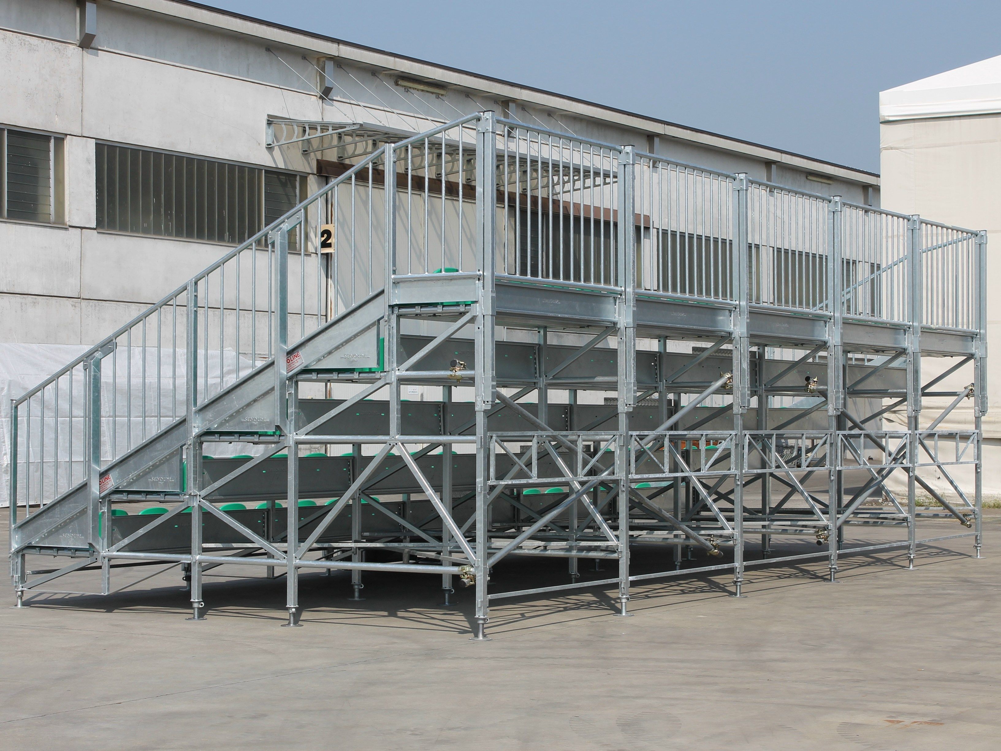 Модульная трибуна для спортивных мероприятий и мероприятий SELVOLINA MARATHON ARCH-00057602 - Вид №6