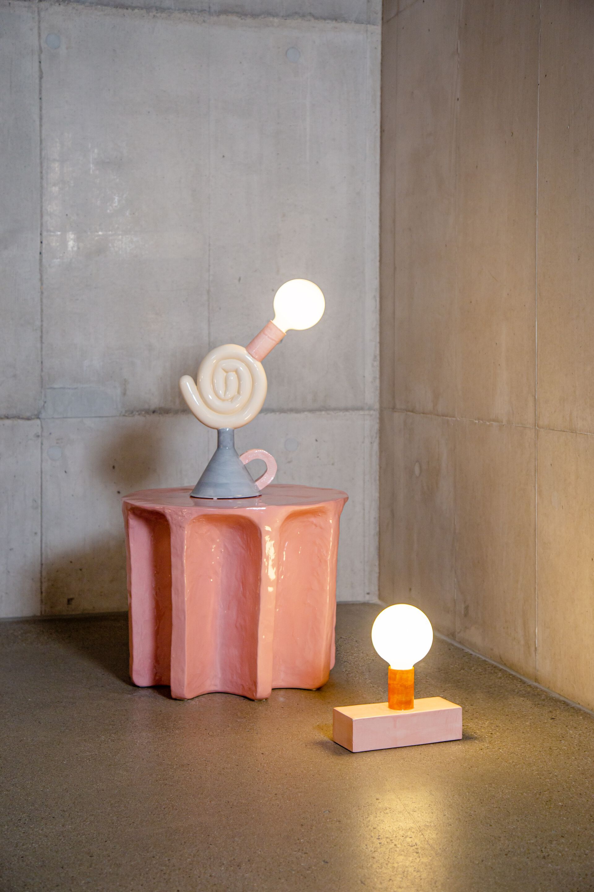 Круглый керамический журнальный столик pulpo Chouchou ARCH-00045925 - Вид №2