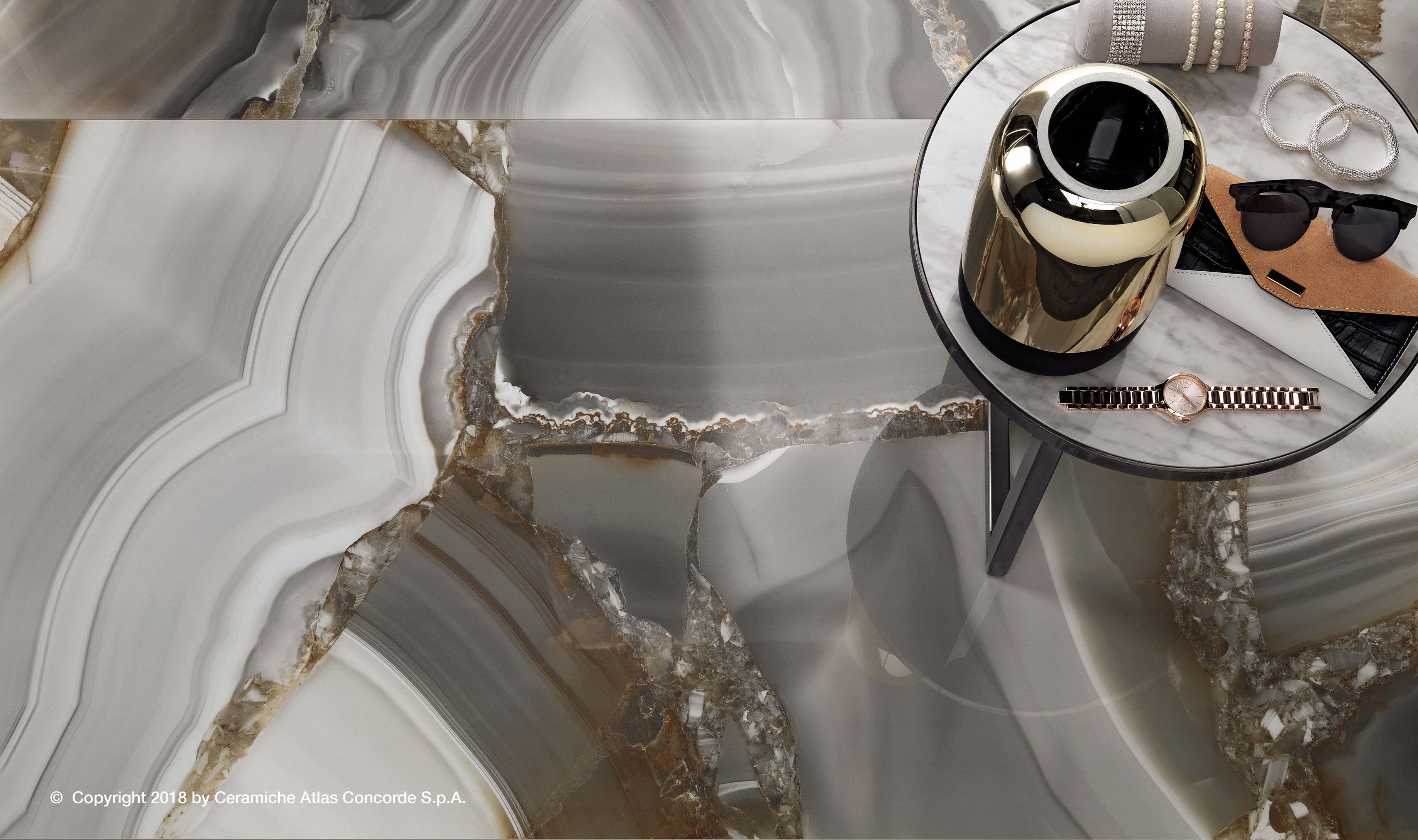 Пол из керамогранита с мраморным эффектом Atlas Concorde Marvel Edge ARCH-00074519 - Вид №19