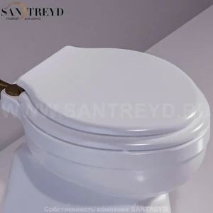 LO003D02BIANCOBR Крышка сиденье для унитаза Simas Londra