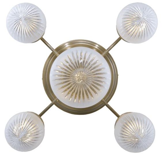 Patinas Lighting Потолочный светильник из латуни ручной работы Lisbon sun-id-1411338 - Вид №2