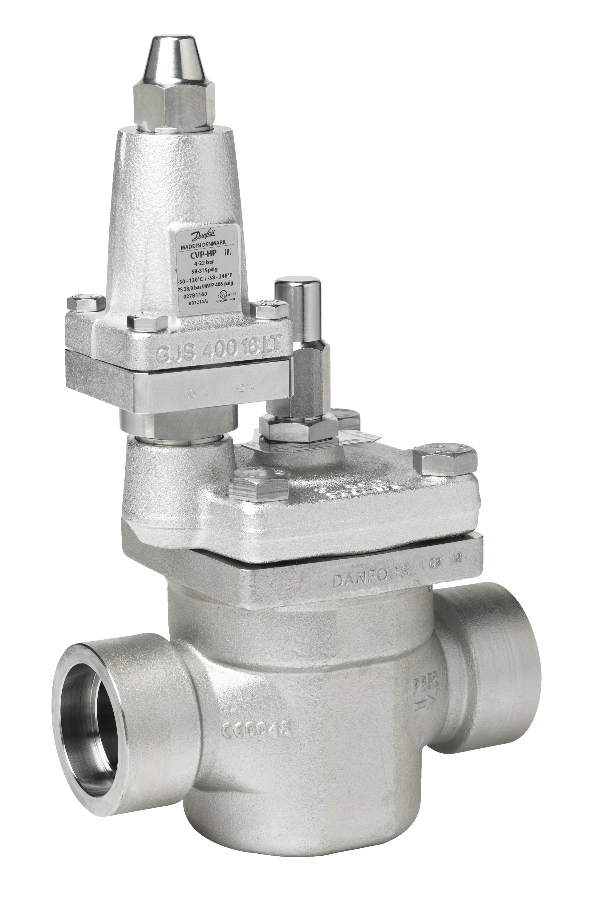 Danfoss ICS — сервоприводные клапаны с пилотным управлением ICS-3 25-25 (22 SA) Клапан регулятор да 027H2115  - Вид №12