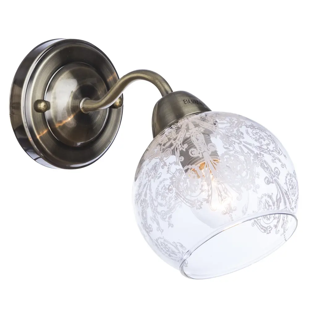 Бра Martina 1xE14x40 Вт, цвет бронза 18638758 STLM-2101687 Arte Lamp  - Вид №1