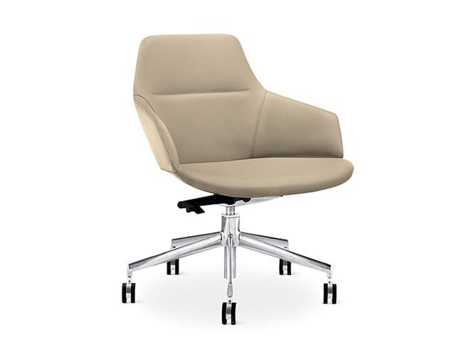 Офисное кресло с регулируемой высотой и колесами с 5 спицами Arper Aston ARCH-00080799 - Вид №1