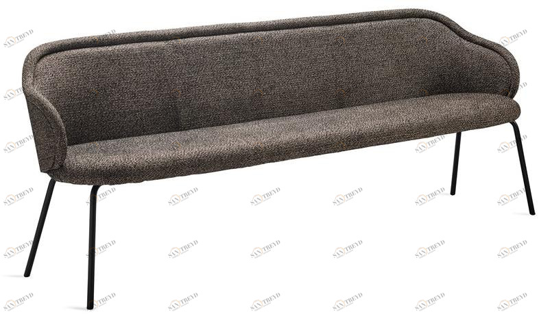 Freifrau Скамья со спинкой, обитая тканью Ona sun-id-1371749