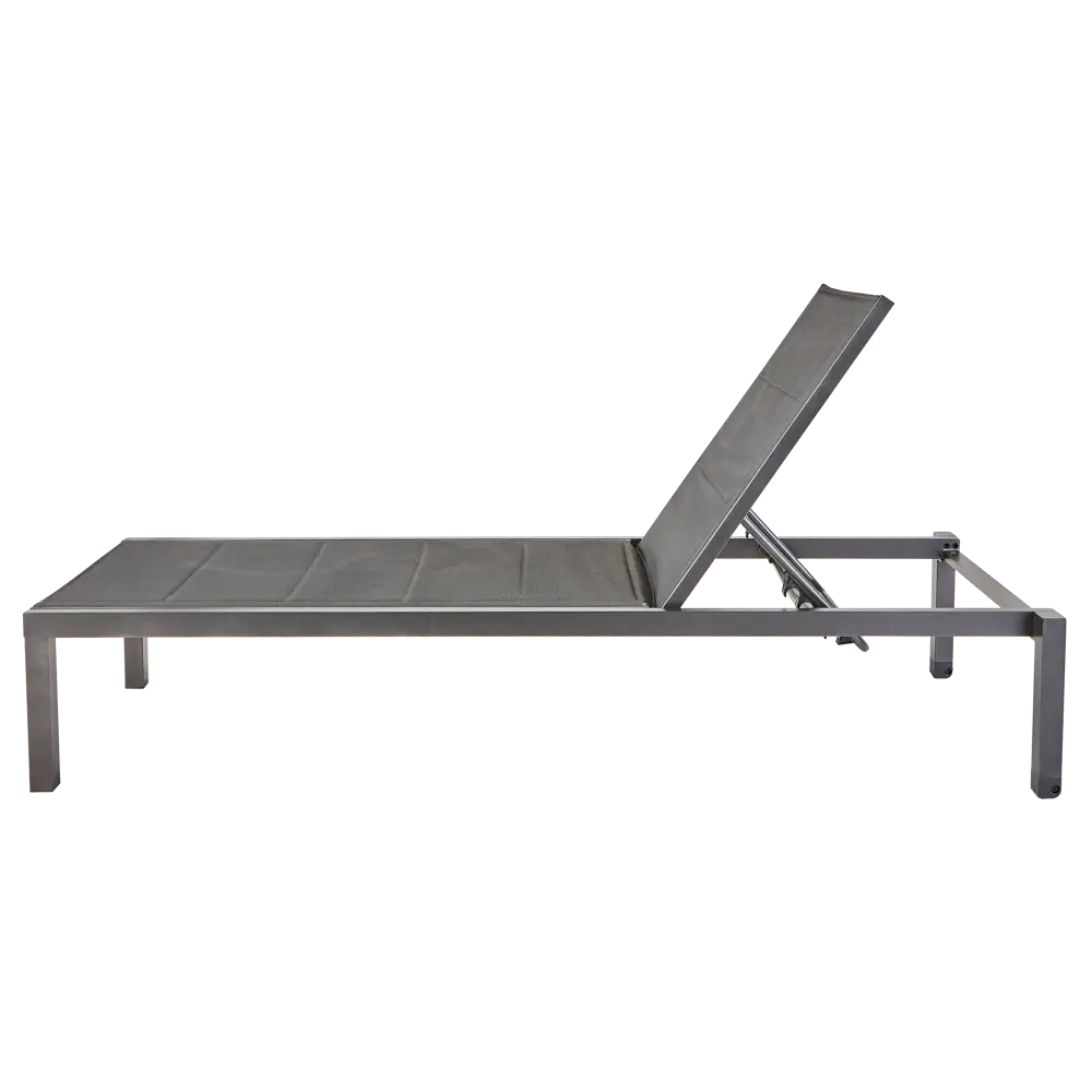 Шезлонг Naterial Aquila II 200x36x75 см алюминий/текстилен серый 84494100 STLM-2204471  - Вид №5