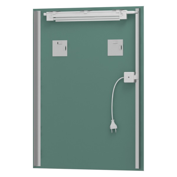 Зеркало со встроенным LUM-светильником 12 W (50х100 cm) EVOFORM LUMLINE BY 2009 sun-id-561514 - Вид №1