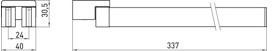 Emco Bad Поворотный держатель для полотенец Loft sun-id-1433888 - Вид №5