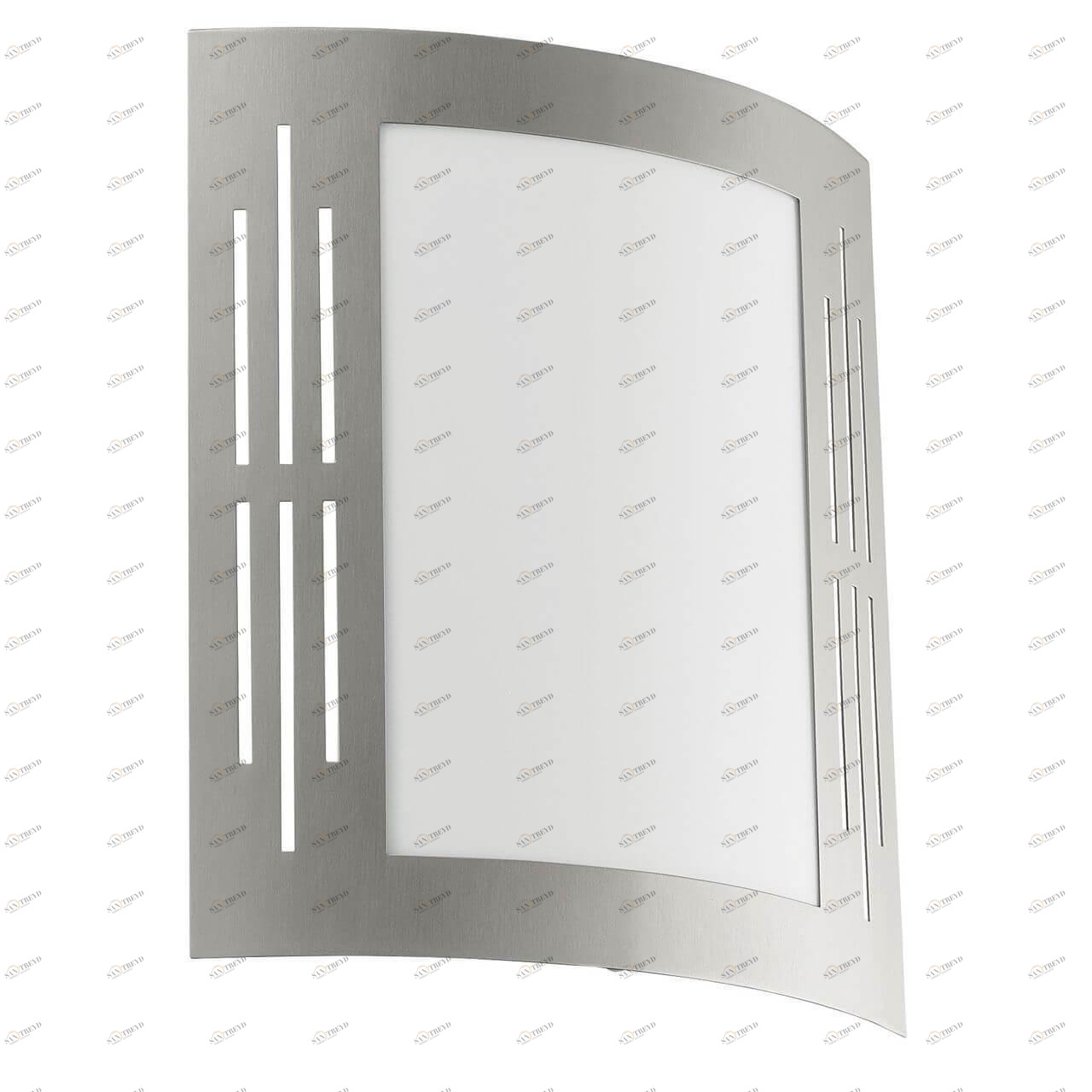 Уличный настенный светильник 26х9х23,5 см никель City 82309 EGLO  00-3895573 Серебро 