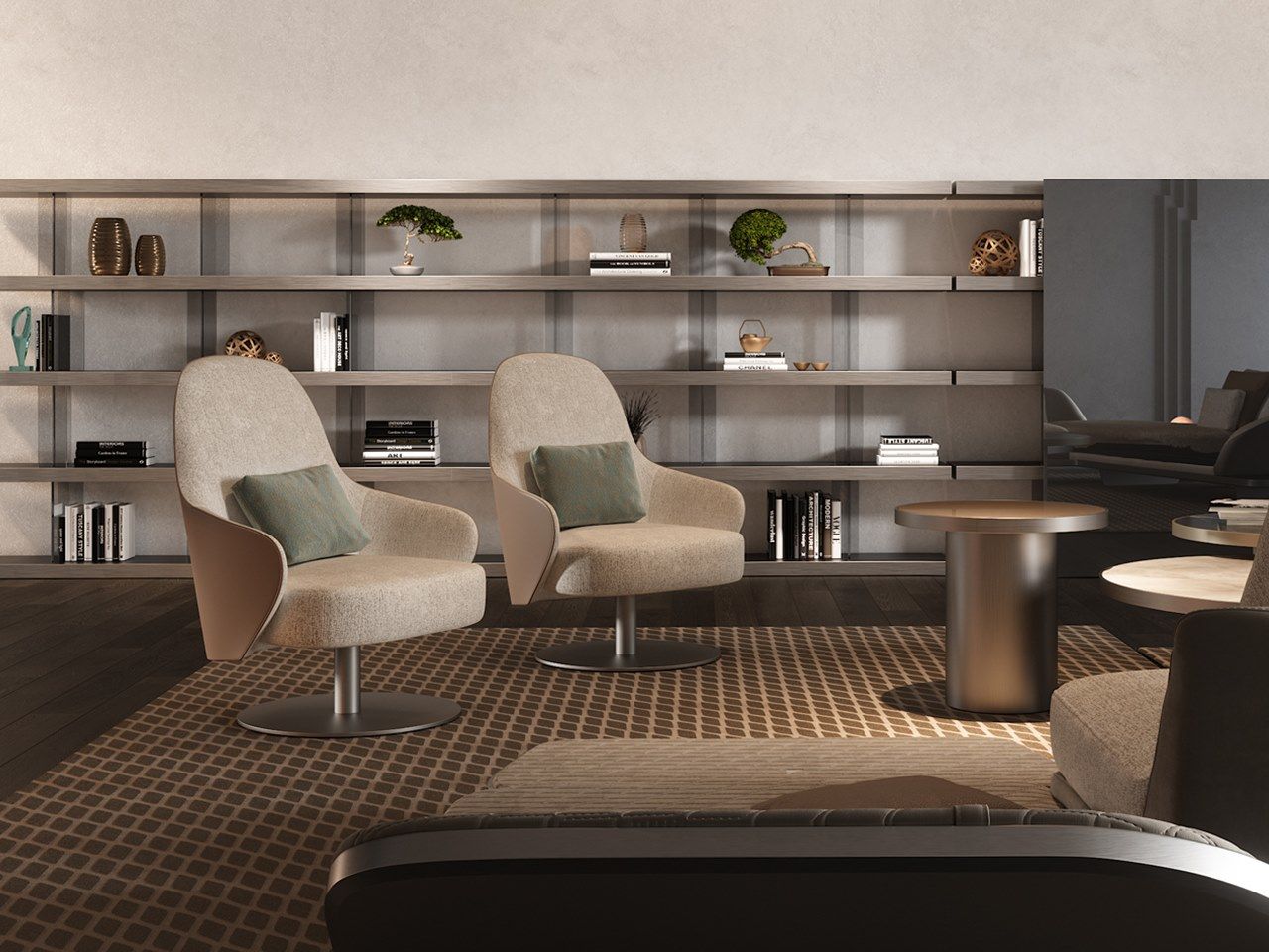 Вращающееся кресло с подлокотниками REFLEX Людвиг ARCH-00041246 - Вид №2