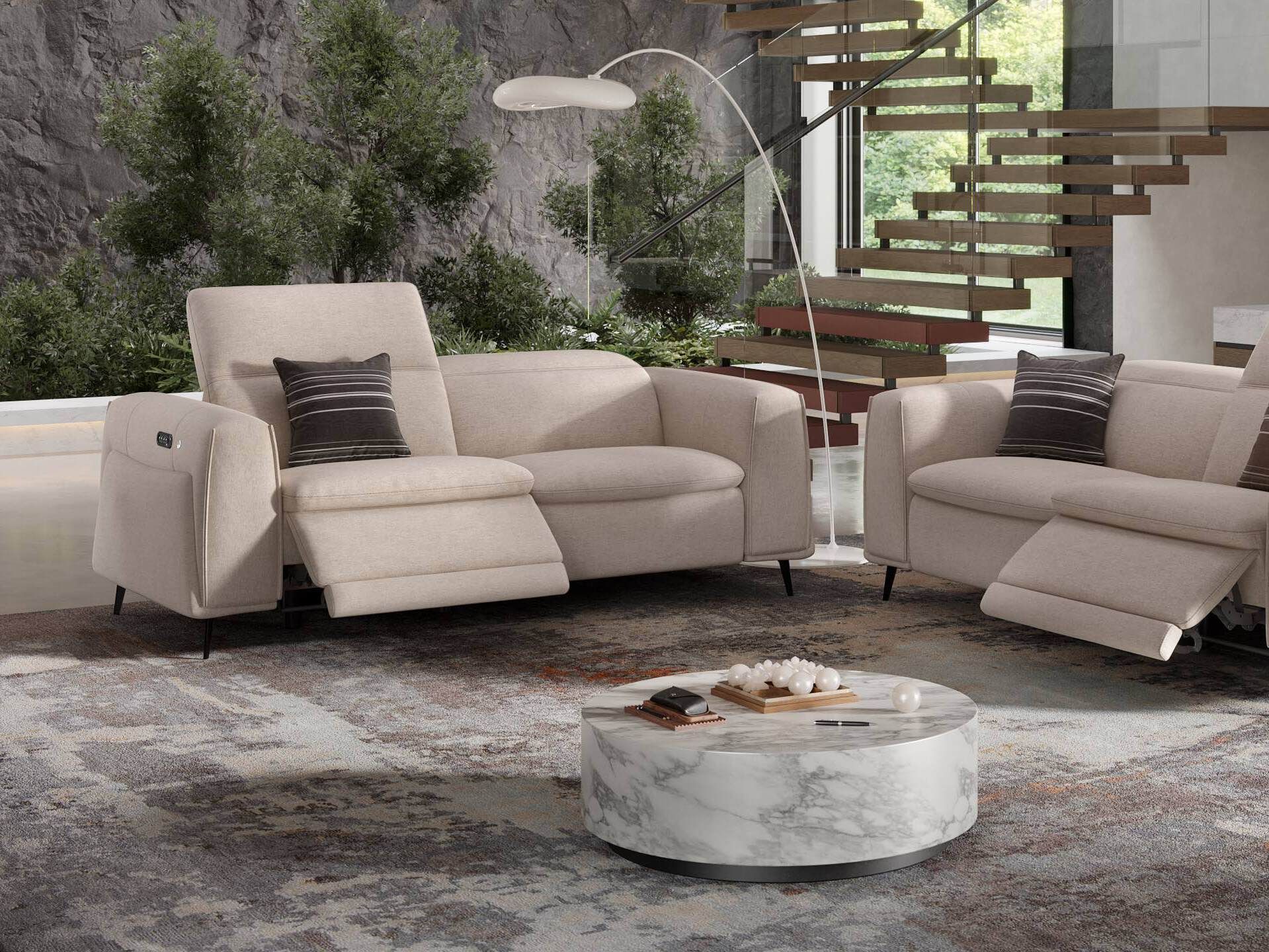 2-местный тканевый диван Sofanella Belluno ARCH-00075363 - Вид №4