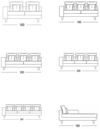 Marac Угловой диван со съемным чехлом из ткани sun-id-1413579 - Вид №1