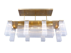 Подвесной светильник ручной работы из латуни