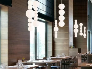 Formagenda Светодиодная подвесная лампа из опалового стекла Pearls