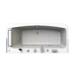 Гидромассаж "Специальный Chrome" на ванну Винченцо (двигатель 1500 Вт, система "Turbo-pool", миниджет Релакс - 5 шт., джет Релакс - 8 шт., джет Линц - 3 шт.)