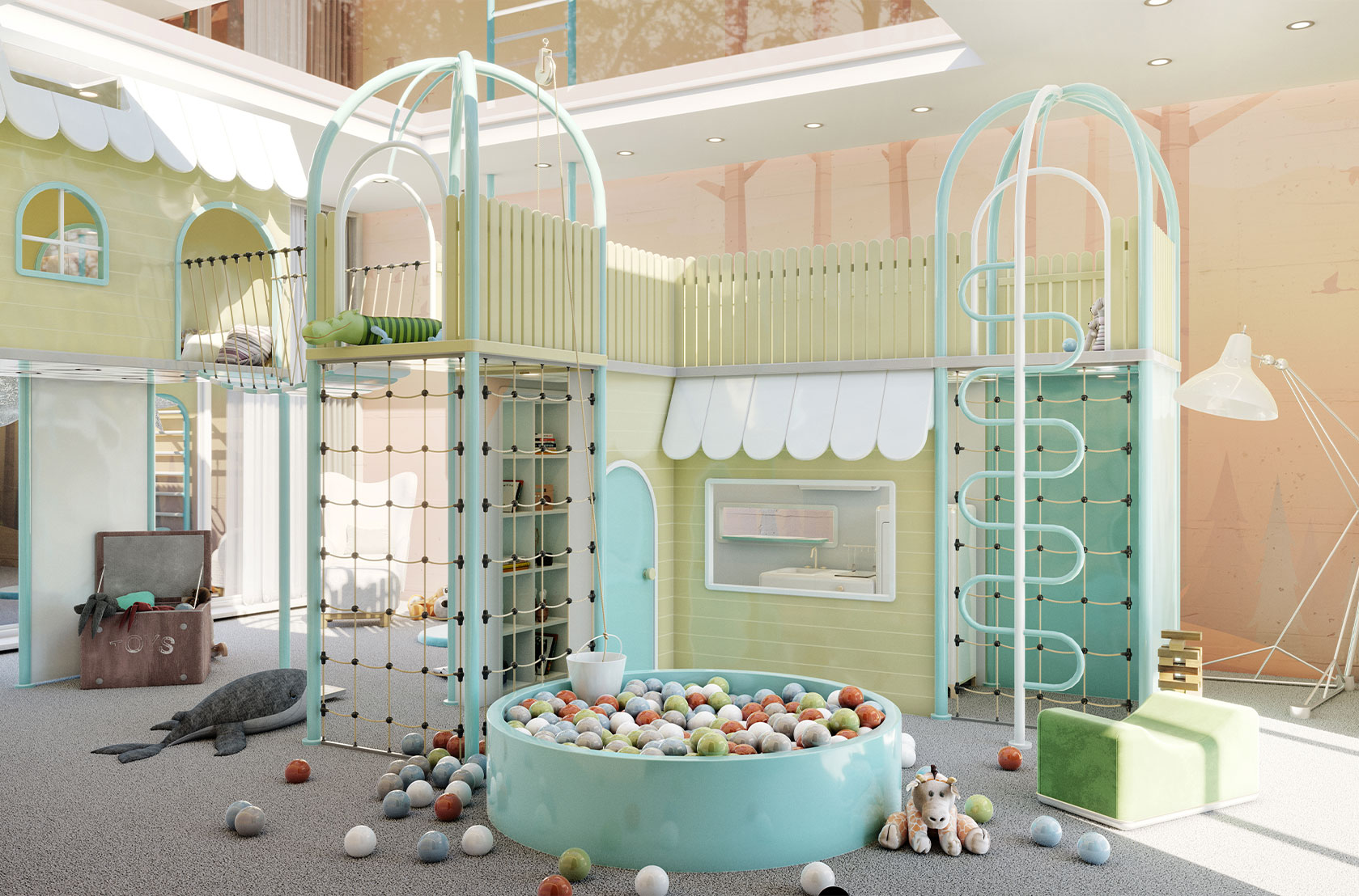 CIST202 Торшер в детскую Диана Circu  - Вид №17