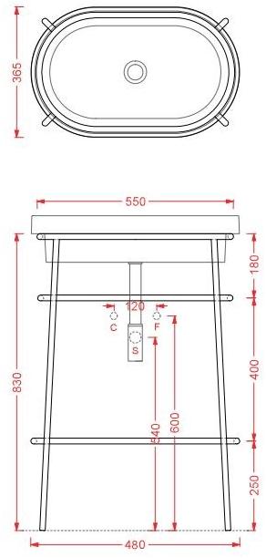 Artceram Тумба под умывальник из металла с вешалкой для полотенец Fuori scala sun-id-1388704 - Вид №5