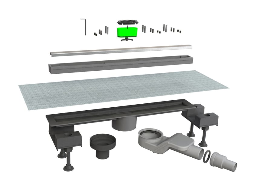 Слив для душа из нержавеющей стали Bonomini Canalissima ARCH-00114450