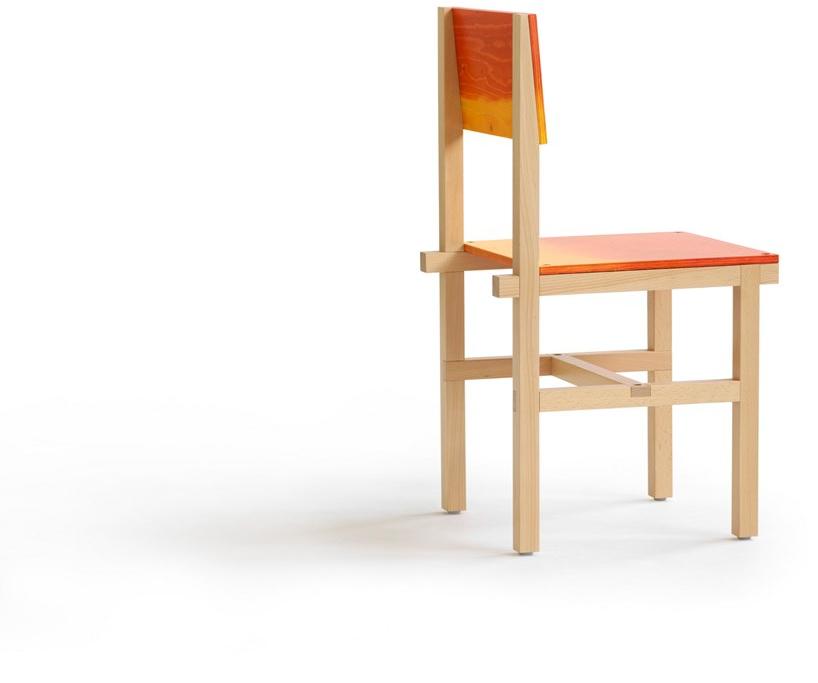Blå Station Стул из бука с подставкой для ног Röhsska Bla Station sun-id-1360668 - Вид №9