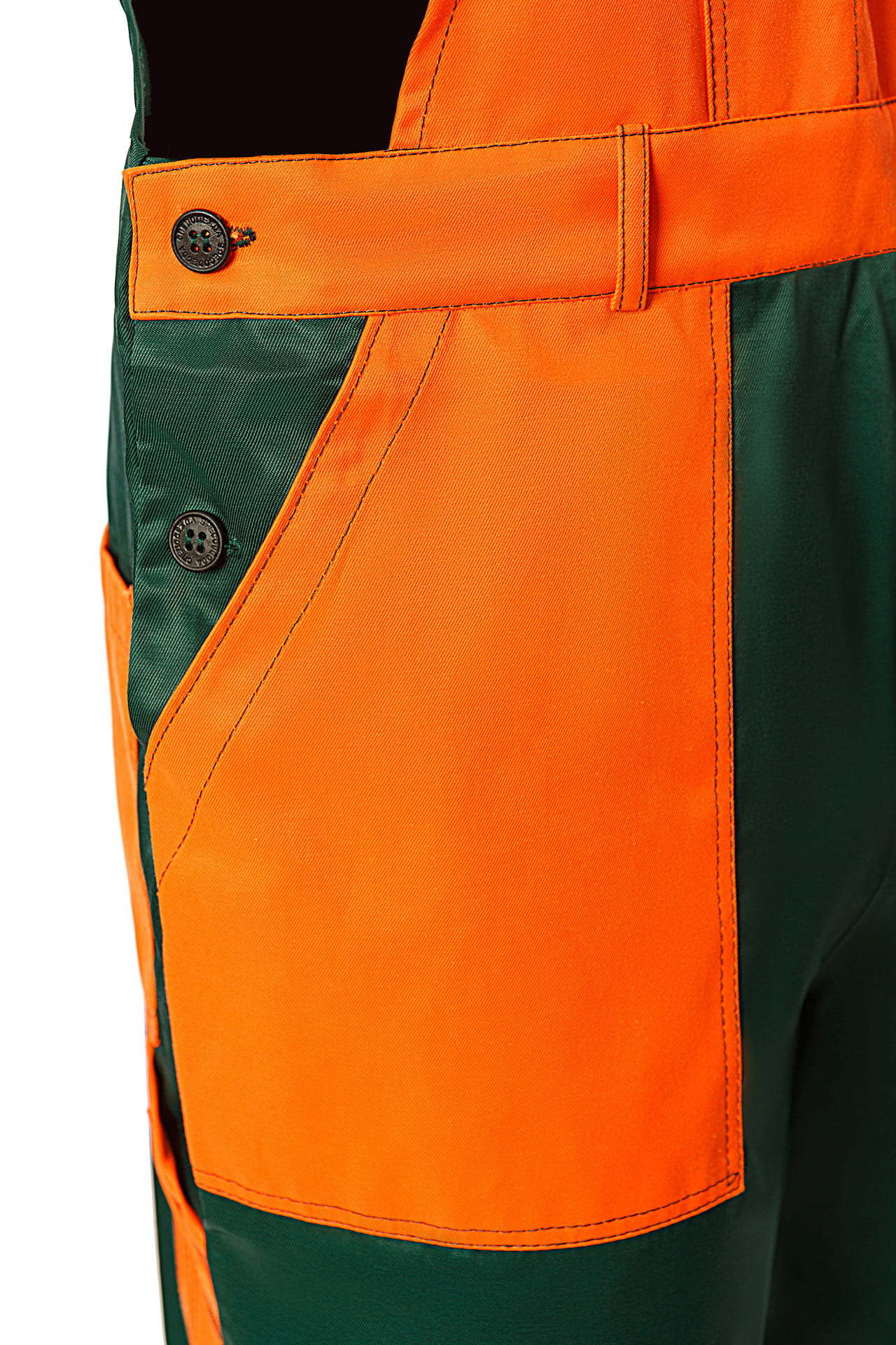 61670 Костюм "Мастер" оранжево-зеленый  Летняя спецодежда  размер 60-62/182-188  - Вид №6