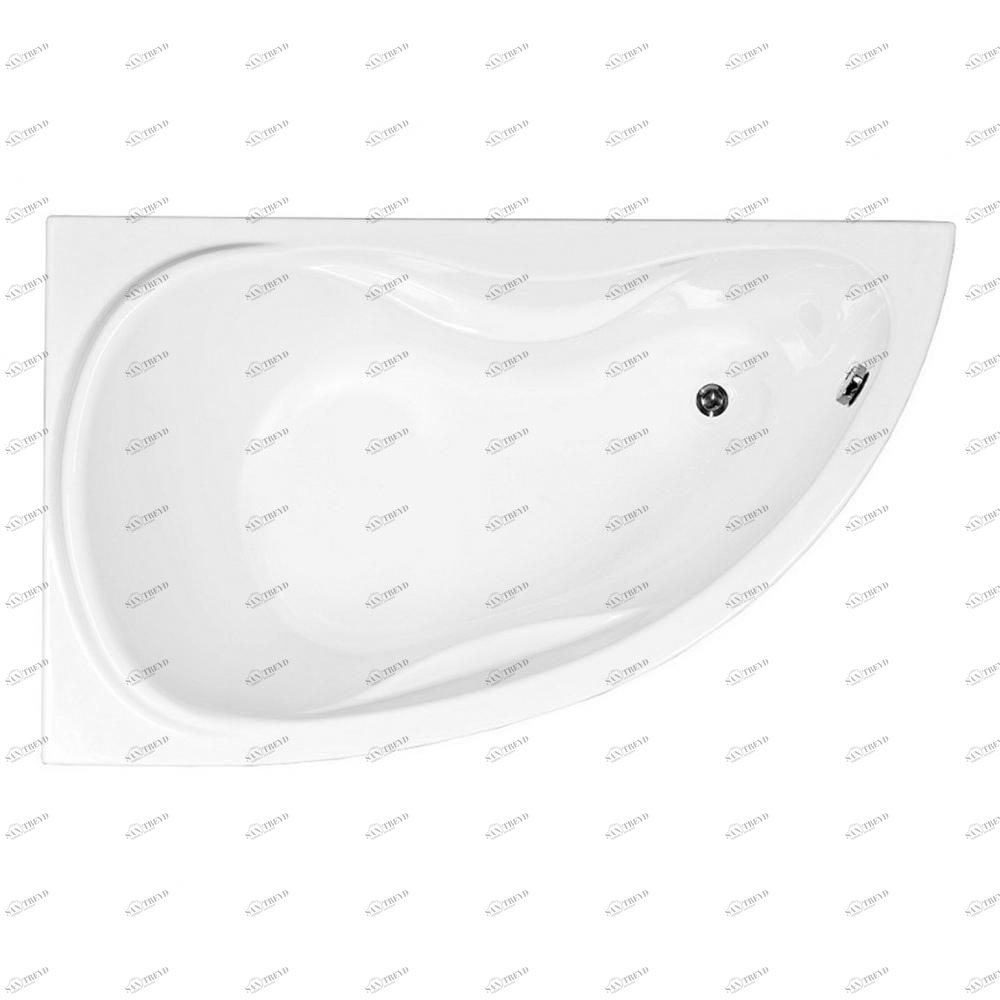 Акриловая ванна Aquanet Maldiva 150x90 L 00171006