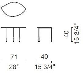 Cappellini Лакированная скамья  Kr_13l  - Вид №1