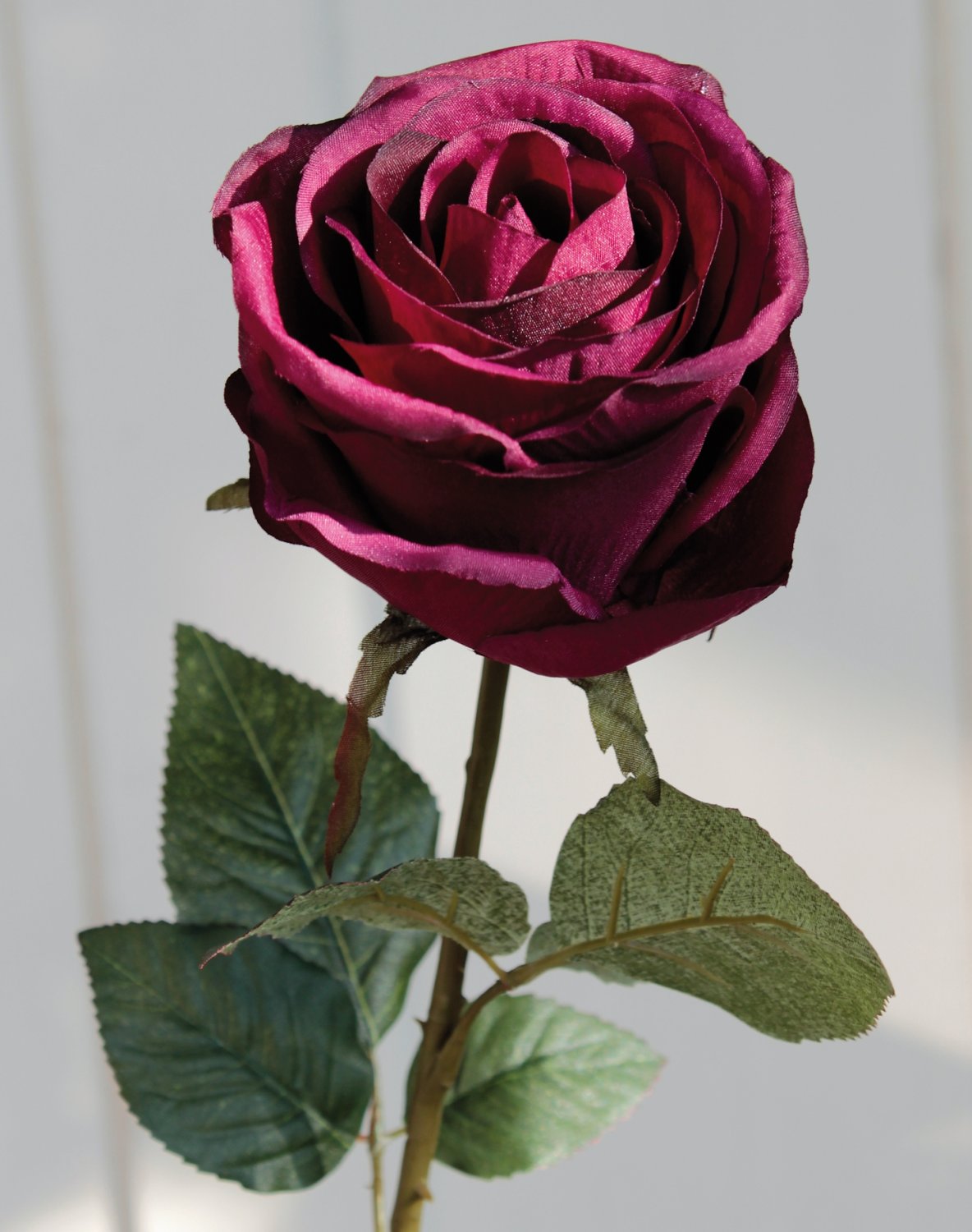 9816 499 a3 Искусственная роза, 90 см, антично-темно-красная H-andreas 