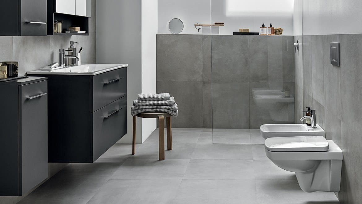 Колонна для ванной комнаты с дверцами Geberit площадь Сельнова ARCH-00102639 - Вид №1