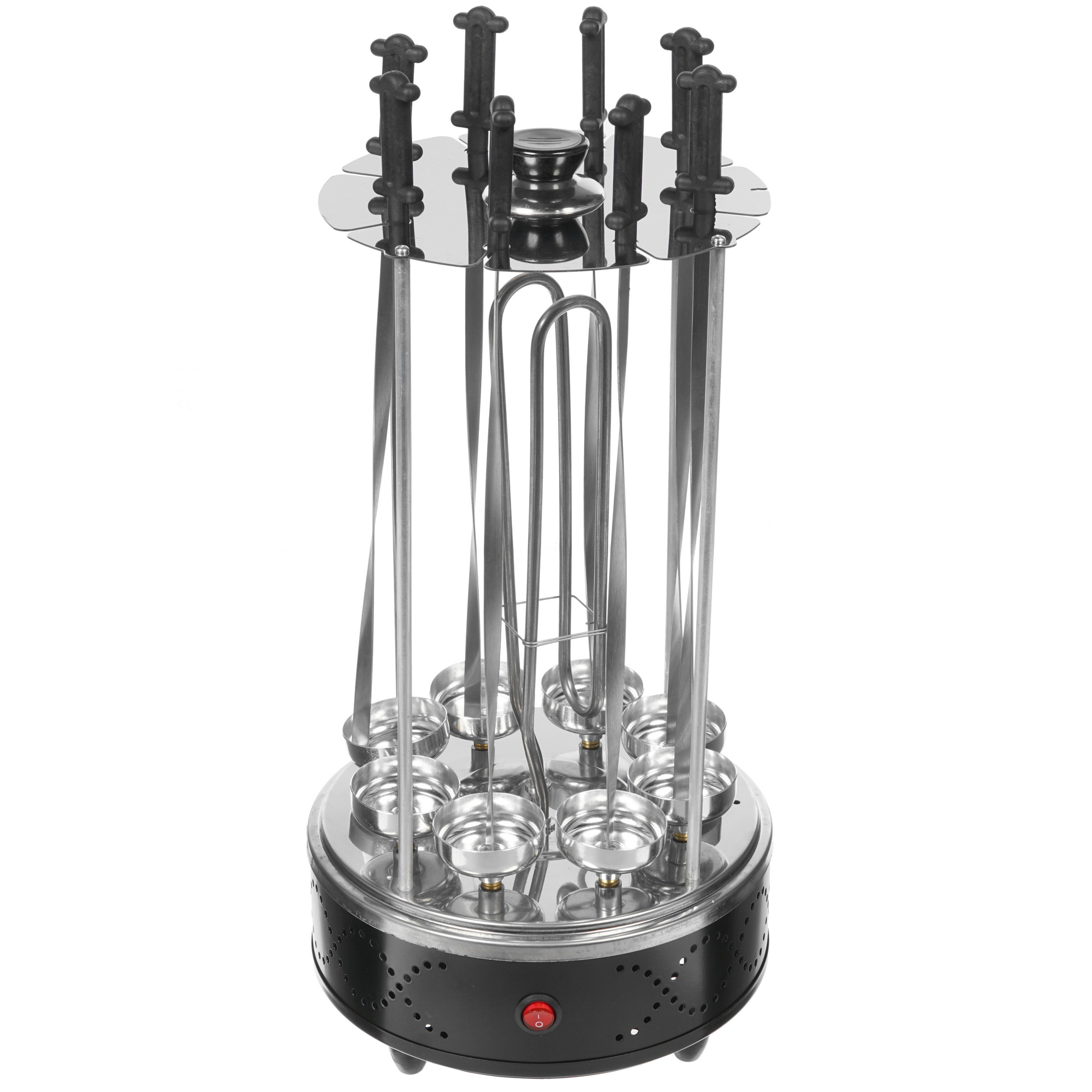 8171796 Электрошашлычница Delta DL-6701 серебристый STDN-0061166 - Вид №2