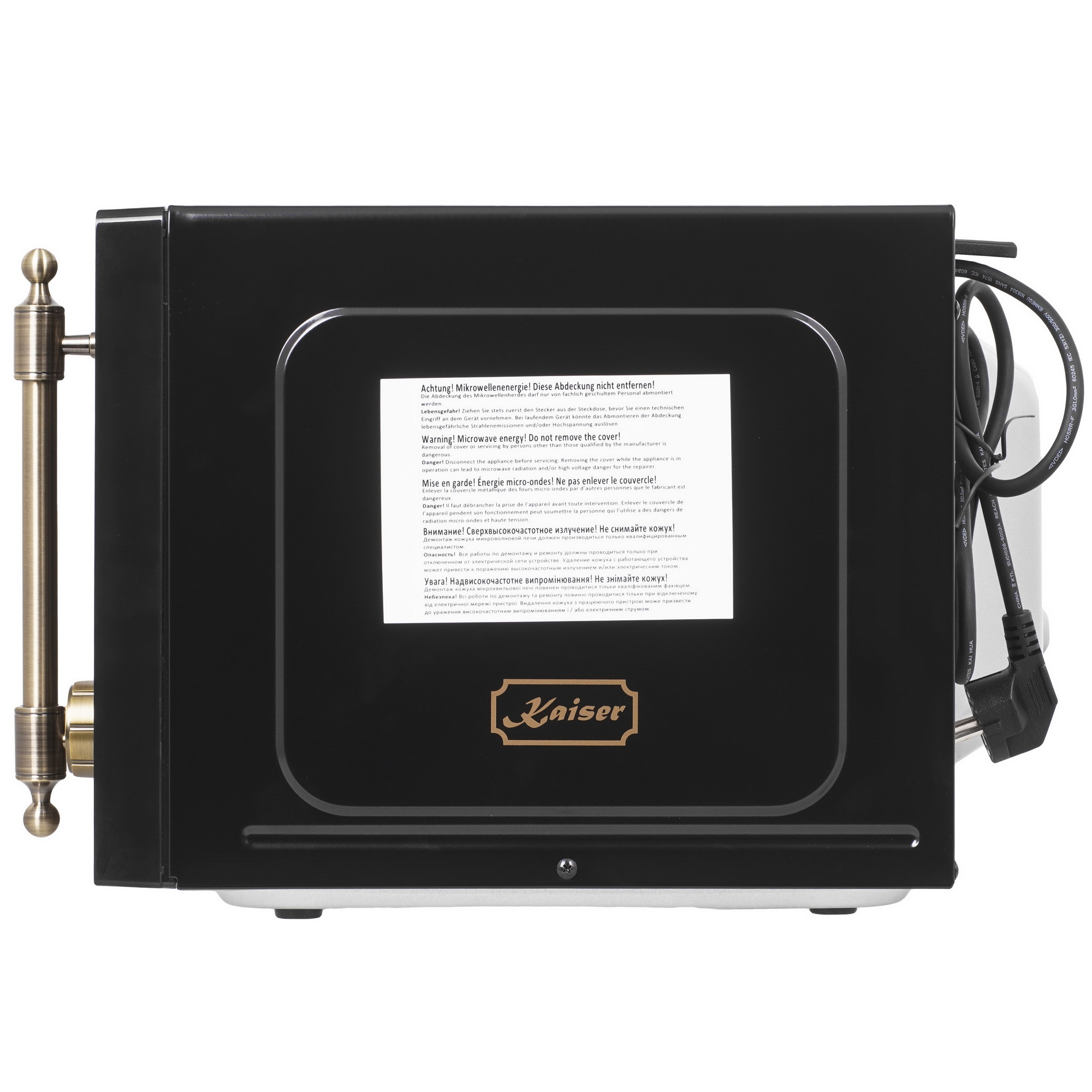 9229070 Микроволновая печь Kaiser M 2530 черный STDN-0079958 - Вид №2