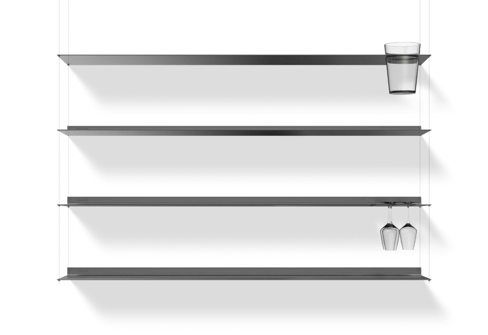 Алюминиевый книжный шкаф / перегородка Strackk ROOM DIVIDER ARCH-00061439 - Вид №11