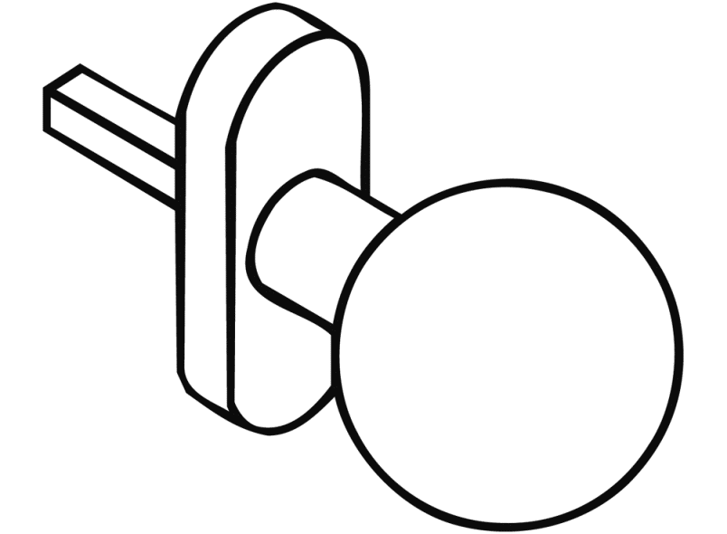 111XAH53.049 Штифтовая часть пуговицы, фиксированная модель пуговицы 109x HEWI System 111 | Edelstahl  - Вид №1