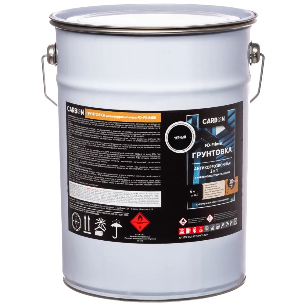 Грунтовка Carbon FD-Primer черная 6 кг 82887381 STLM-2197755  - Вид №1