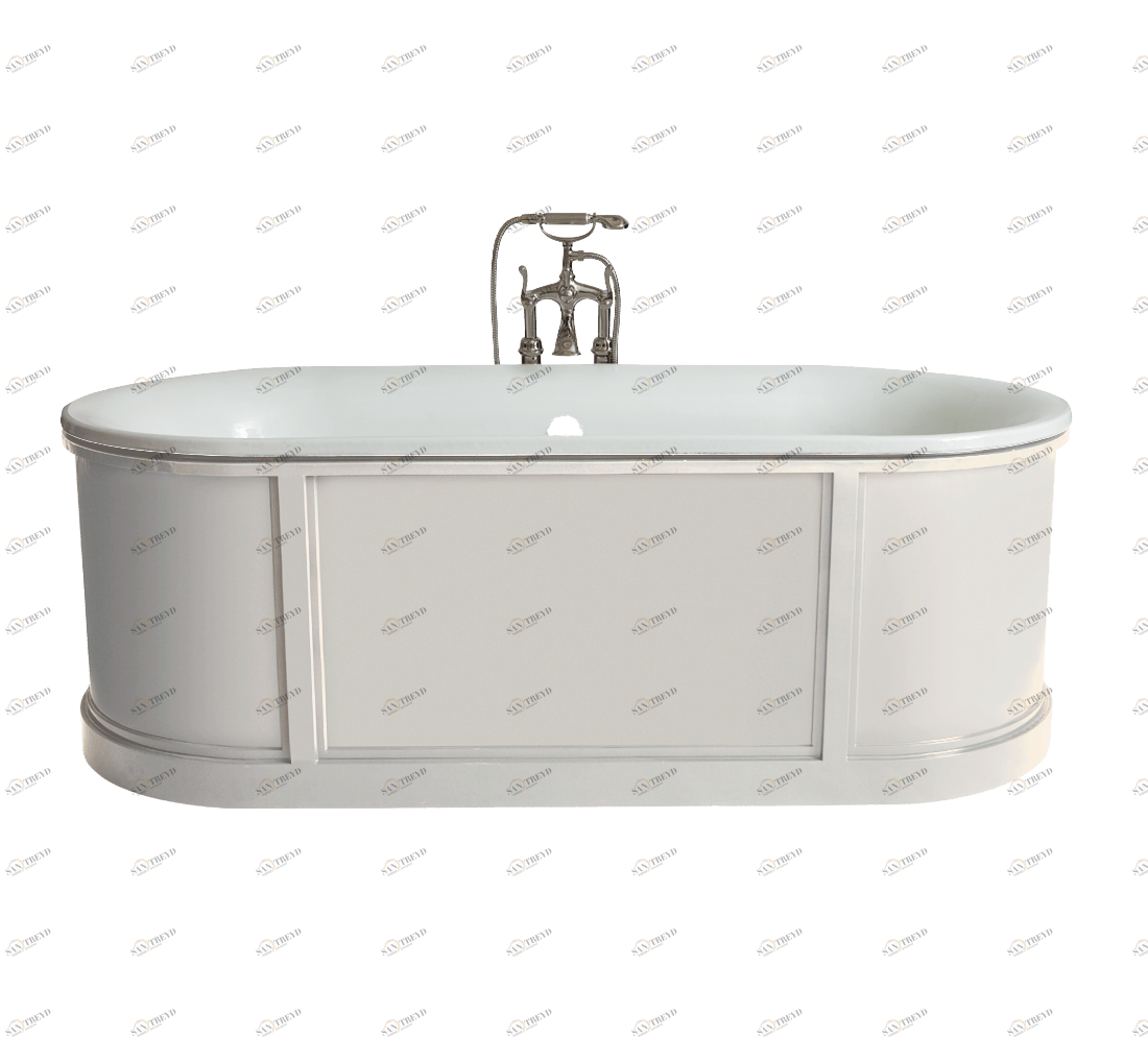 Gentry Home Новая Канада Cast iron bathtub Ral 9010 GH100909 