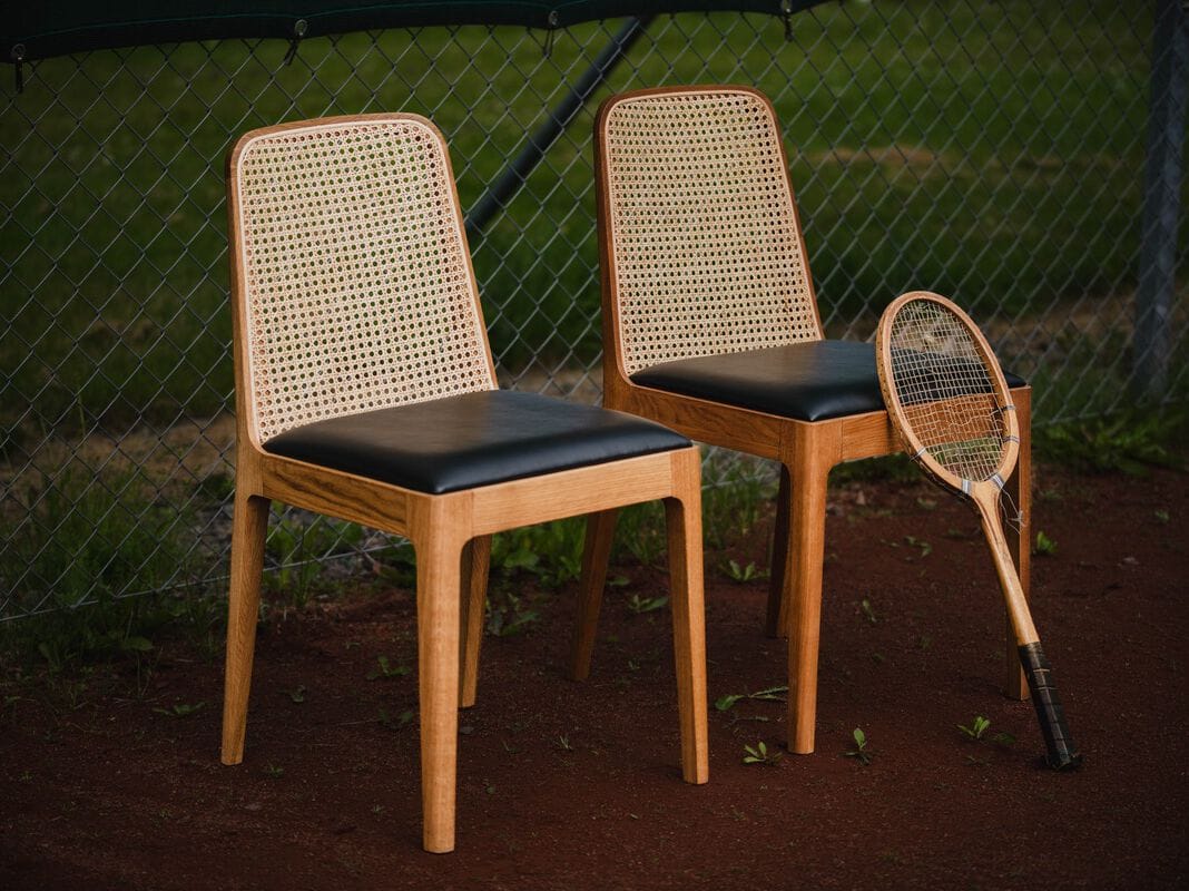 Стул с дубовой обивкой Hans K Racquet ARCH-00046110 - Вид №1